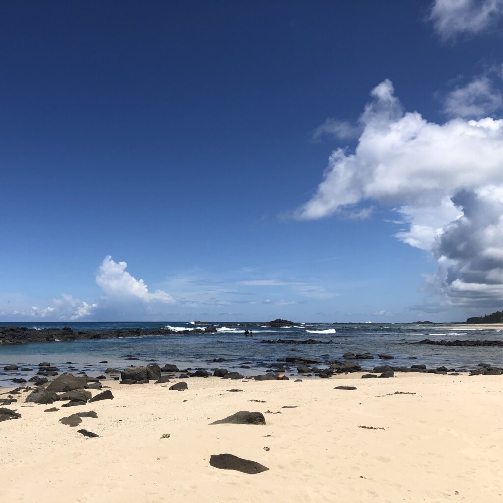 Une des quatre piscines naturelles de l'île Sainte Marie